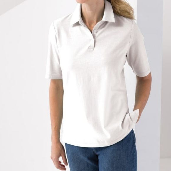 polo shirts with elbow length sleeves